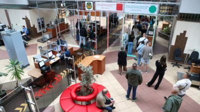 Выезда в Польшу в пункте пропуска "Брест" ожидают граждане разных стран