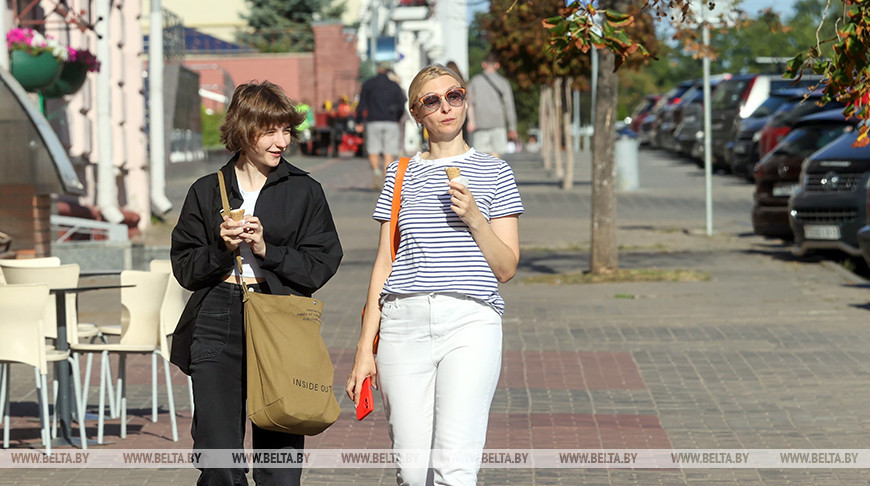 Солнечный осенний день в Гомеле