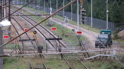 Польша в ночь на 12 сентября перегородила колючей проволокой железнодорожный переход "Гродно" - "Кузница Белостоцкая"