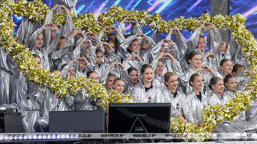 Празднично и ярко отметили День города в Гомеле