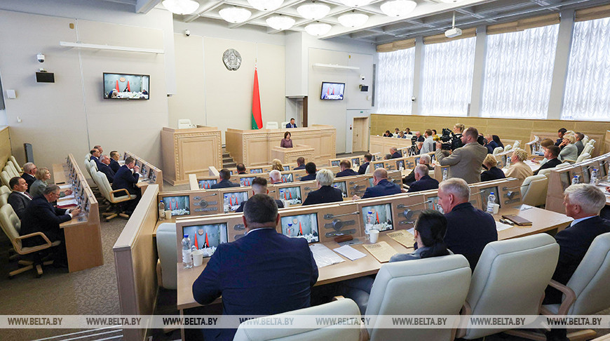 Четвертая сессия Совета Республики восьмого созыва начала работу 16 сентября 