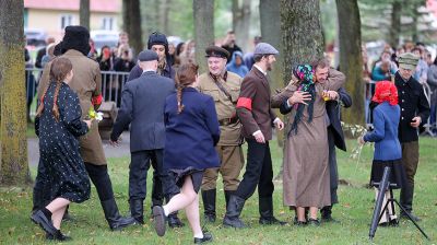В Скиделе провели историческую реконструкцию восстания 1939 года