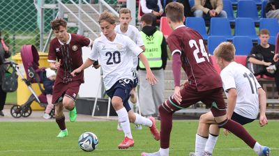 Футболисты Беларуси победили россиян на турнире развития УЕФА в Минске 