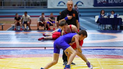 Более 200 борцов стали участниками отборочного этапа "Лиги храбрых" в Могилеве