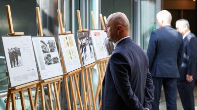 Монгольская фотовыставка "Победа над Японией" открылась в Музее истории ВОВ