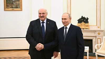Лукашенко встретился с Путиным