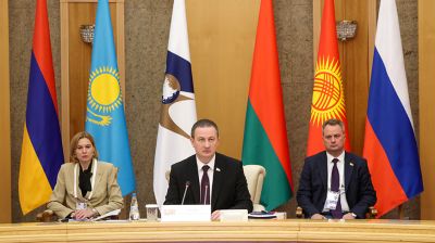 Заседание Евразийского межправсовета проходит в Минске