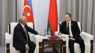 Турчин обсудил с Асадовым многоплановое сотрудничество Беларуси и Азербайджана