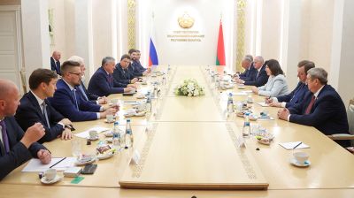 В Совете Республики состоялась встреча с делегацией Совета Федерации России