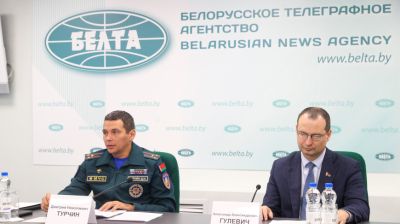 Пресс-конференция о предупреждении чрезвычайных ситуаций в осенне-зимний период прошла в БЕЛТА