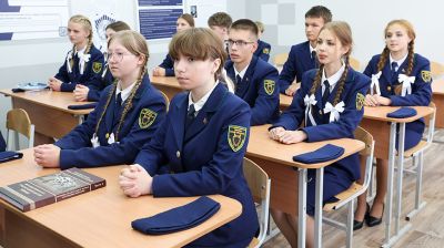 Правовой класс "Юный прокурор" открыли в витебской школе
