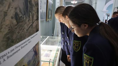 "Мы не имеем права забывать". В Могилеве открылась выставка "Блокада. Карточки. Беларусь помнит"