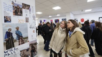 От афиши до проекта парка. Выставка к 50-летию кафедры дизайна и моды ВГТУ открылась в Витебске 