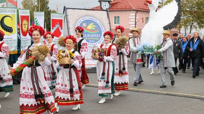 Областной фестиваль-ярмарку "Дажынкі-2025" приняли Лельчицы