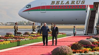 Лукашенко прибыл в столицу Таджикистана, где пройдет саммит СНГ