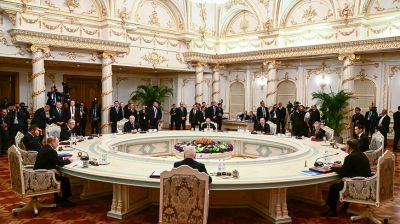 Лукашенко принимает участие в саммите СНГ в Душанбе