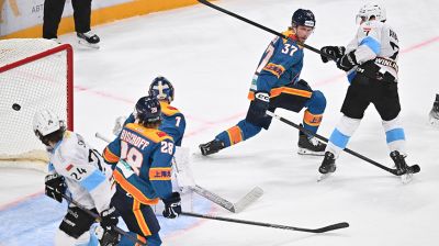 Минские динамовцы повторно проиграли "Шанхайским Драконам" в КХЛ