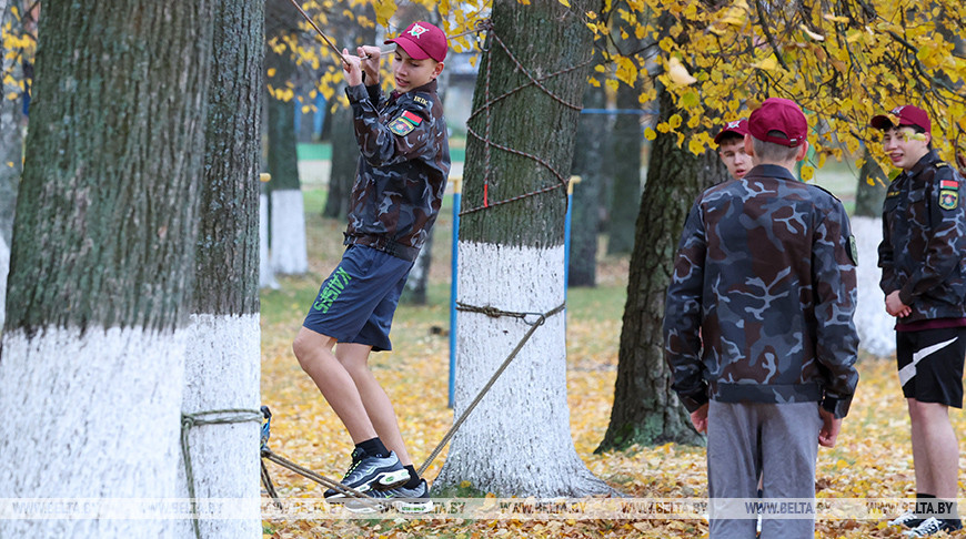 Межрегиональный турнир среди военно-патриотических клубов проходит в Быховском районе