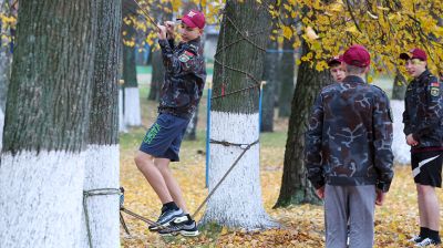 Межрегиональный турнир среди военно-патриотических клубов проходит в Быховском районе