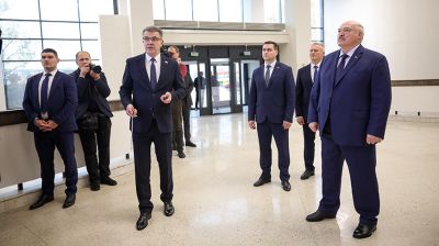 Лукашенко в Минске дал старт работе Центра технического творчества детей и молодежи