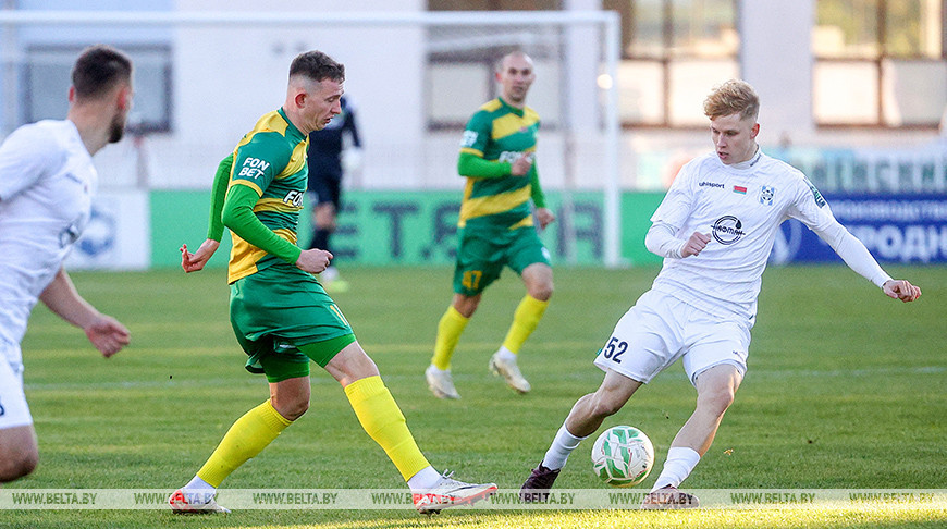 "МЛ Витебск" прервал серию поражений в чемпионате Беларуси по футболу