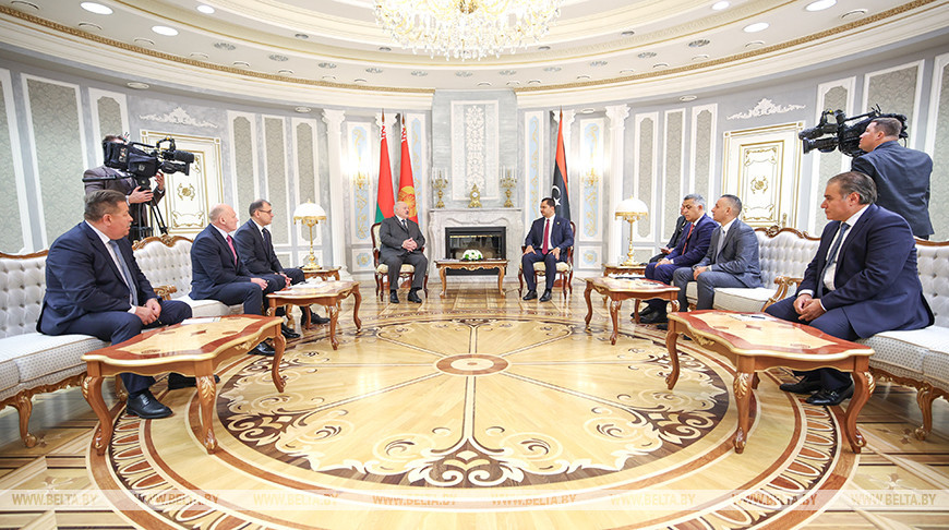 Лукашенко встретился с заместителем главнокомандующего Ливийской национальной армией