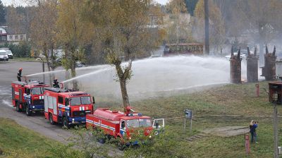 В Борисовском районе проходит учение с республиканскими силами гражданской обороны