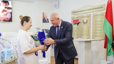 В Гродно поздравили молодые семьи с пополнением 