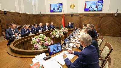 В правительстве прошло заседание республиканского оргкомитета по подготовке и проведению ВНС 