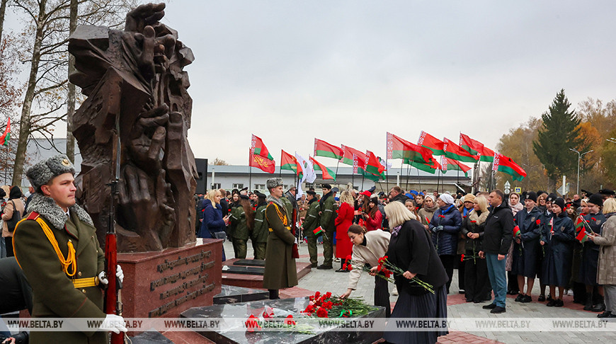 В Могилеве перезахоронили останки около 400 жертв геноцида в годы ВОВ 