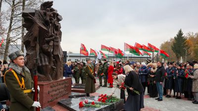 В Могилеве перезахоронили останки около 400 жертв геноцида в годы ВОВ 