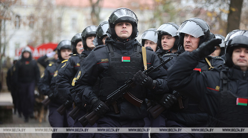 Надежность, профессионализм, отвага. Годовщину образования Департамента охраны МВД отметили в Гродно