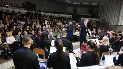 "Золотой шлягер-2025". Концерт-урок итальянского певца Риккардо Форези прошел в Могилеве