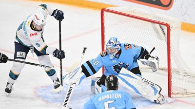 Хоккеисты "Динамо" отправили восемь шайб в ворота "Сочи", Бориков и Липский оформили дубли