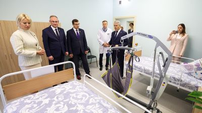 Новый корпус открылся в социальном пансионате "Вяча" под Минском 