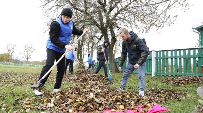 Место с особой энергией. Молодежь помогла в благоустройстве Свято-Афанасьевского мужского монастыря