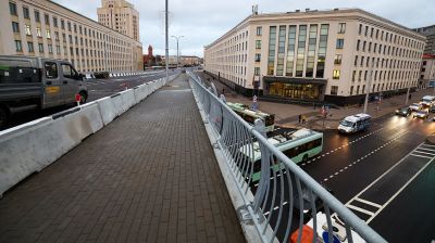 Движение по путепроводу между ул.Московской и пр.Независимости откроют в ночь на 1 ноября