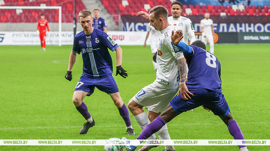Футболисты минского "Динамо" победили в матче чемпионата Беларуси