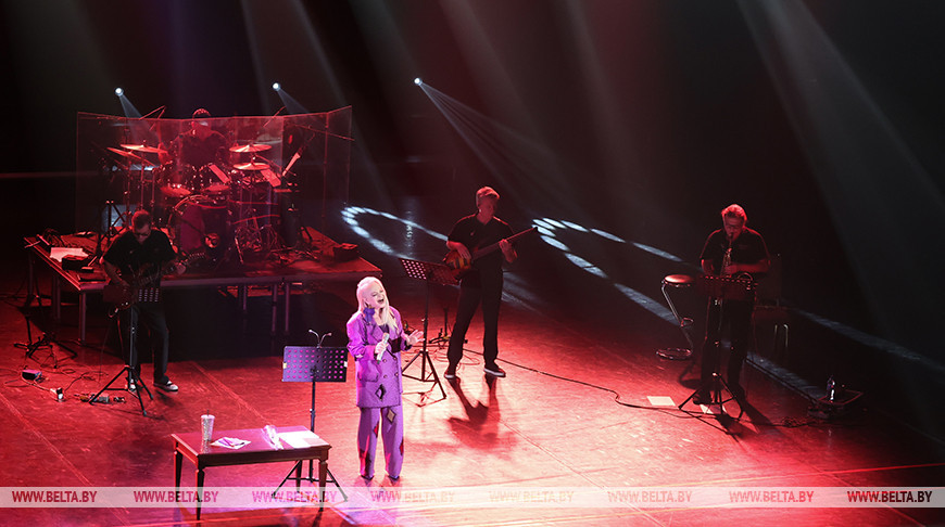 Сольный концерт Ларисы Долиной состоялся на фестивале "Золотой шлягер" в Могилеве