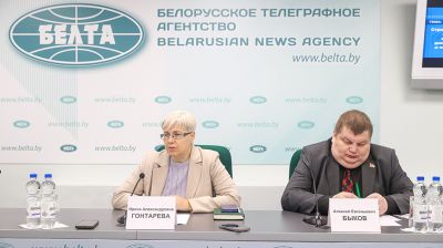 Пресс-конференция о строительстве соцобъектов в Минске и Минской области прошла в БЕЛТА