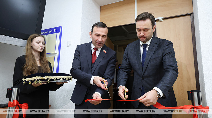 Лаборатория по подготовке специалистов в области кибербезопасности открылась в БГУИР