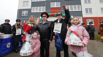 28 сотрудников Департамента охраны Орши стали обладателями ключей от арендного жилья