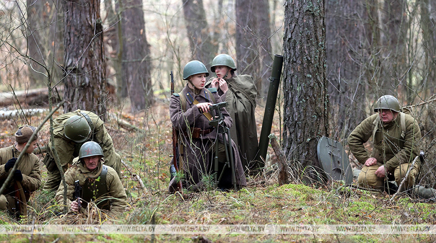 Военно-историческая реконструкция, посвященная Гомельско-Речицкой наступательной операции, прошла в Гомельском районе