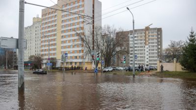 В Минске строительной организацией поврежден трубопровод
