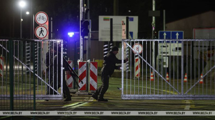 Литва возобновила работу пунктов пропуска на границе с Беларусью