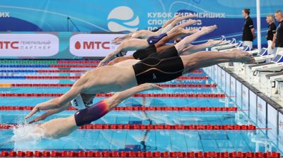 Кубок сильнейших спортсменов по плаванию проходит в Минске