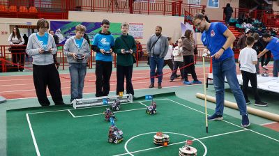 В Бресте прошел турнир по робототехнике SmartRoboFest