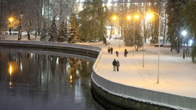 Настоящая зима пришла в Беларусь