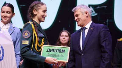 Курсантом года стала представитель Университета гражданской защиты МЧС