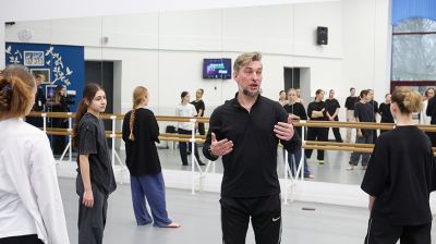 Мастер-класс хореографа-педагога Дмитрия Залесского прошел в Витебске